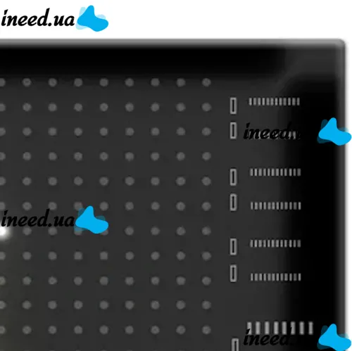 Гибкий экран Matrix Panel JTPD-03-011 7х17.3 см 16х32 LED светодиодная рекламная RGB лента в авто, бегущая строка с пультом и Bluetooth WiFi