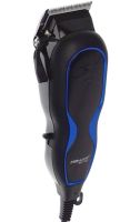 Профессиональная проводная машинка Mozer MZ-321 для стрижки волос с регулировкой длины лезвий и 4 насадками, Сетевая машинка триммер Мозер от сети