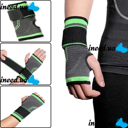 Фиксатор на кисть руки Wrist Support Sibote 9136, Бандаж на запястье от травм и растяжений, Эластичный бинт лангетка для рук с фиксирующим ремнем