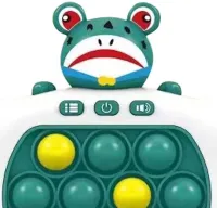 Детская игрушка головоломка Quick Pop It Baby Frog SR8602 интерактивная электронная приставка антистресс поп ит для снятия стресса на батарейках от 3-х лет