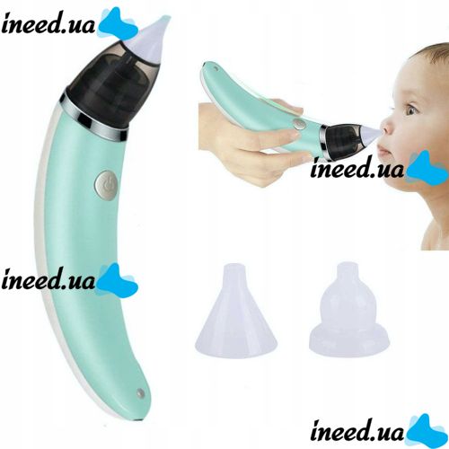 Детский аккумуляторный назальный аспиратор Sniffing Equipment Nasal Aspirator WX-102 USB, Электро Соплеотсос для носа Little Bees PRO HD-8032
