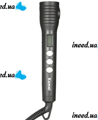 Конусная плойка Kemei KM-4083 4 в 1 для завивки волос, спиральный стайлер со сменными насадками мультистайлер с керамическим покрытием плойка-стайлер