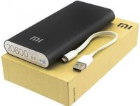 Портативное зарядное устройство Xiaomi MI Power Bank 20800 mAh внешний аккумулятор, зарядка для телефона IOS Android повербанк 2.1А USB Золотой