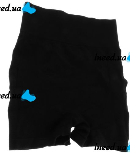 Женские бесшовные шорты Lifting Yoga Shorts XZY8855 утягивающие спортивные велосипедки с высокой талией и эффектом пуш ап для фитнеса Черные S-XXL