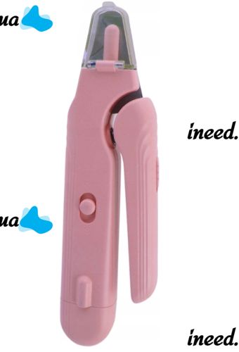 Триммер когтерезка Nail Cutter PC-666 2 в 1 триммер-пилка для стрижки когтей собак и котов, автоматическая пилка с ограничителем и подсветкой от USB