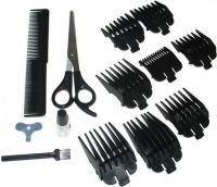 Rechargeable Hair Clipper Gemei GM-1016 8 in 1 Male Wired Beard Trimmer with Attachments, Scissors and Comb Geemy GM1016
