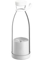 Портативный блендер в бутылке Mini Juicer 350 мл для смузи и сока, беспроводной переносной мини блендер, соковыжималка, измельчитель фруктов Белый