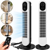 Электрический напольный вентилятор Bitek BT-2901 500W 3 режима 74 см колонный охладитель воздуха с поворотом и таймером отключения от сети 220V