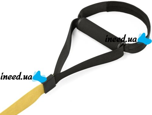 Тренировочные подвесные петли TRX Pro Fit Studio Suspension ремни для силовых тренировок кроссфита, фитнеса и турника всего тела ТРХ Lumo Yellow