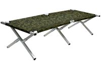 Раскладная кровать для кемпинга Camp Bed 190х65 см портативная складная раскладушка с алюминиевым каркасом до 120 кг кровать-раскладушка с чехлом