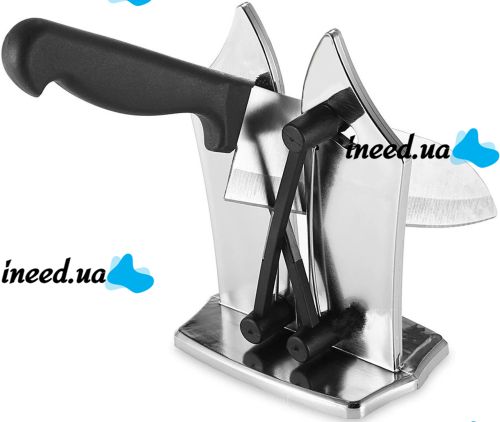 Точилка для кухонных ножей Bavarian Edge Knife Sharpener 12Х16.5 см многофункциональная механическая настольная ножеточка полировка из стали на кухню
