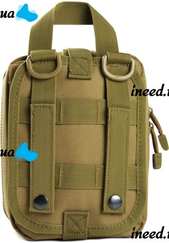 Туристический набор для выживания Survival Kit 60 в 1 универсальный комплект инструментов подсумок, мультитул, аптечка для туристов и военных