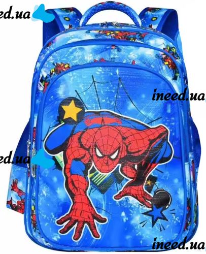 School Set Backpack, Bag and Pencil Case Fashion Spider Man NA-6 for Boys, Children's Bag Set Spider Man 3 in 1 School Bag for Children