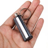 Огниво вечная спичка Make Fire бензиновая зажигалка брелок, туристический карманный цилиндр кресало, многоразовое средство для розжига огня
