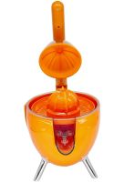 Электрическая соковыжималка Citrus Press LY-473 настольная сокодавка для цитрусовых 300W электросоковыжималка с крышкой для пресса от сети Оранжевая