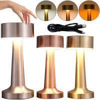 Светодиодная настольная лампа гантеля Led Desk Lamp WC100G барный светильник ночник 3 режима свечения с сенсорным датчиком для спальни, ресторана, кафе