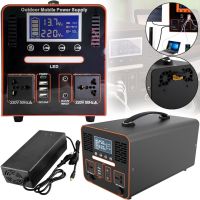 Портативная зарядная станция Sine 9563 600W 40A универсальная электростанция с чистой синусоидой для зарядки и подключения техники 220В USB Type-C