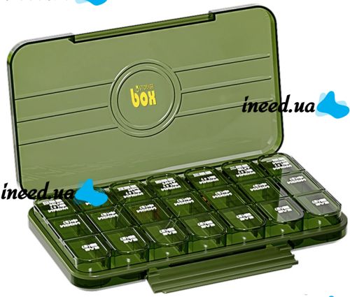 Органайзер для таблеток Portable Pill Box MSK-3516 на 21 ячейку, карманный контейнер для хранения лекарств на 7 дней, таблетница диспенсер на неделю