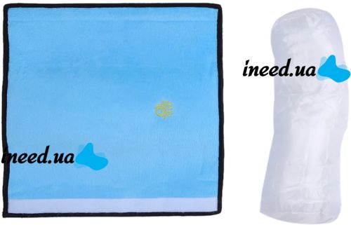 Seat belt cushion DL-504 car children's pillow pad, soft pad for adults and children from 3 years old 28x12cm