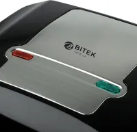 Электрическая сендвичница мультипекарь Bitek BT-224 6 в 1 750W бутербродница, гриль, вафельница, орешница со съемными антипригарными формами от сети