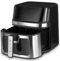 Безмасляна аерофритюрниця мультипіч Domotec MS-3222 12л 2800W з регулюванням температури для приготування їжі, фритюрниця з функцією аерогрилю