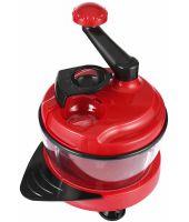 Ручной измельчитель овощей Keouke Chopper Food LG-006 2 в 1 кухонный мини блендер с тремя лезвиями и чашей на 1.5 л чоппер для измельчения мяса