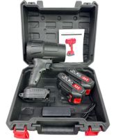 Cordless Blower ETP LD18-21V Cordless Blower ETP LD18-21V for snow and leaf removal with 2 batteries, Cordless Dust Blower Black