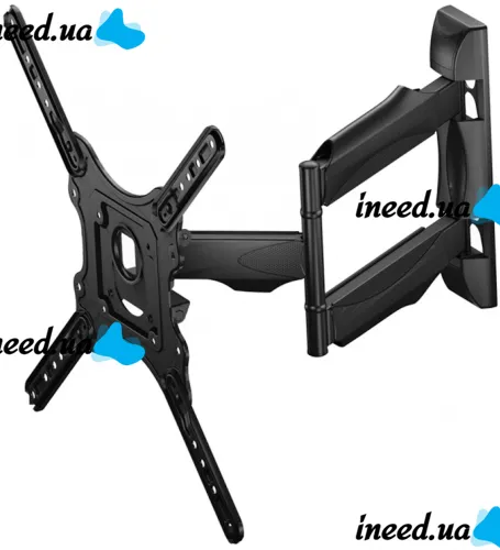 Bracket, swivel mount for TVs HDL-117B-2 14"-55" on the wall up to 50kg with 180º rotation