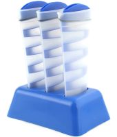 Форма для заморозки кубиков льда Mighty Freeze FM227 3 силиконовые спиральные формы со сменными насадками для приготовления домашнего мороженого
