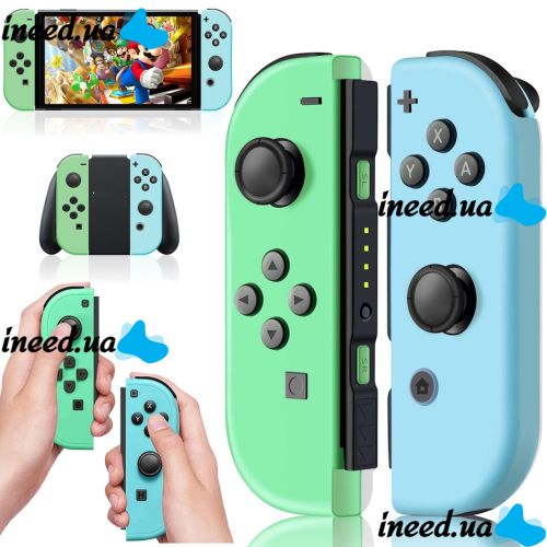 Беспроводные контроллеры Joy-Con Blue Green для Nintendo Switch J-C PAD игровой сменный переключатель джойкон 103х44х28 мм геймпад USB Bluetooth