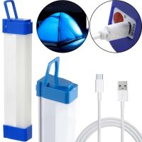 Аккумуляторная подвесная LED лампа Bailong BK-700 80W с магнитами и крючком 72 см, Аварийный USB фонарь светильник от аккумулятора T700 для кемпинга