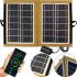 Складная солнечная панель батарея Solar Panel CCLamp CL-670 7W с USB выходом для зарядки телефона, Портативная зарядная станция трансформер от солнца