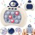 Children's puzzle toy Quick Push Pop It Astronaut SN27 interactive electronic console antistress pop it Astronaut on batteries from 3 years old