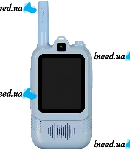 Детская рация с видеосвязью  Video Walkie Talkie JK200 2 штуки аккумуляторная Wi-Fi видео-рация с цветным дисплеем и видеочатом для детей от 6 лет