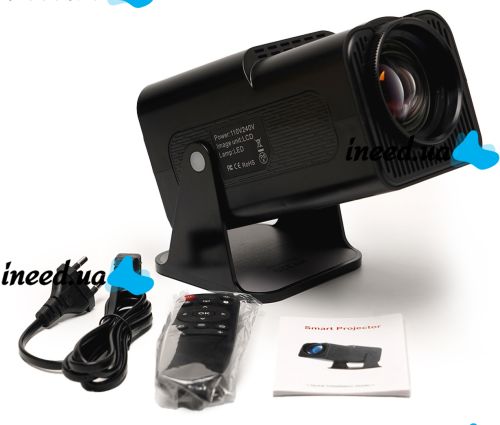 Портативный проектор Projector Game HCS350 Pro 4K игровая смарт приставка с джойстиками и пультом Full HD домашний кинотеатр с Wi-Fi Bluetooth USB