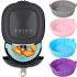 Silicone baking dish Food Grade Silica 880-2 universal round mold with handles 16 cm tray for frying and baking in a deep fryer