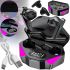 Бездротові ігрові навушники Wireless Headset TWS X15 сенсорна Bluetooth гарнітура з RGB LED підсвічуванням і шумозаглушенням в кейсі USB HA-137