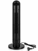 Электрический напольный вентилятор Bitek BT-2901 500W 3 режима 74 см колонный охладитель воздуха с поворотом и таймером отключения от сети 220V
