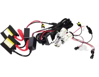 Комплект ксенона Bosch H3 HID 4300K 35W 12V с блоками розжига и лампами, набор ксеноновых ламп для фар в авто Теплый белый