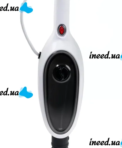 Ручная паровая швабра Steam Mop PR-355 12в1 300 мл пароочиститель высокого давления с баком для воды и насадками для уборки и мытья пола от сети
