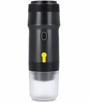 Аккумуляторная капсульная кофеварка Denokin KF-JN-01 3 в 1 для капсул и молотого кофе 72W портативная беспроводная эспрессо машина с подогревом воды