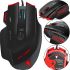 Gaming Wired Computer Mouse Jedel GM1070 Black with RGB Backlight for PC, Gaming USB Mouse for Computer and Laptop 96493 Black