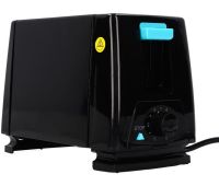Электрический тостер Domotec MS-263 650W кухонный электротостер для хлеба на 2 тоста со съёмным поддоном и регулировкой степени обжарки Черный