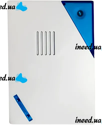 Дверной звонок Luckarm Intelligent D9688 беспроводная кнопка на батарейках, передатчик сигнала и приемник на 32 мелодий для входной двери до 150 м