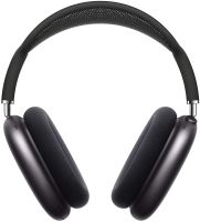 Беспроводные Bluetooth наушники AirPods Max Black полноразмерные блютуз стереонаушники с микрофоном и шумоподавлением в чехле Smart Case MGYJ3 Черные