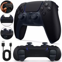 Беспроводной джойстик геймпад Sony PlayStation DualSense PS5 Black аккумуляторный игровой контроллер с микрофоном для приставки Черный