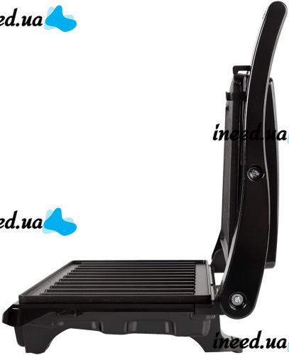Электрический контактный гриль Bitek BT-2685 2000W прижимной электрогриль для мяса, сендвичница с антипригарным покрытием и таймером Grill Maker