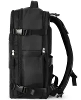 Quentin J3279 Black Airplane Hand Luggage Backpack for Laptop 15.6" Travel Bag with USB Port Wizz Air Ryanair for Airplane