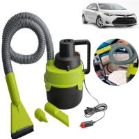 Автомобільний пилосос The Black Multifunction Auto Vacuum 100 W для сухого та вологого прибирання в салоні від прикурювача 12V 3 насадки для авто