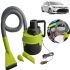 Car vacuum cleaner The Black Multifunction Auto Vacuum 100 W for dry and wet interior cleaning from cigarette lighter 12V 3 nozzles for cars